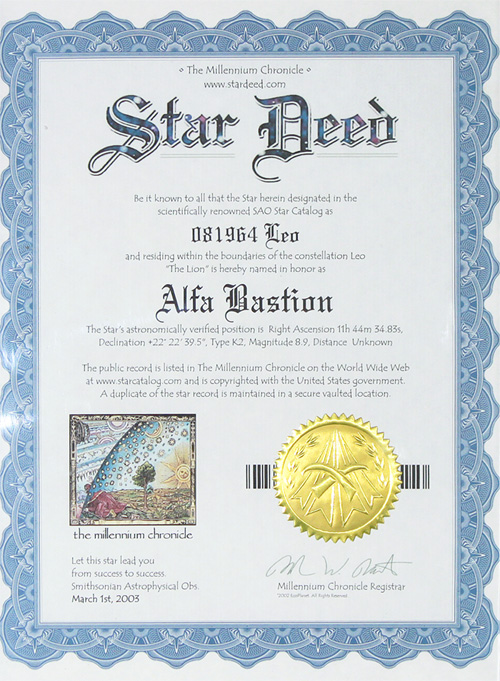 star-certificat