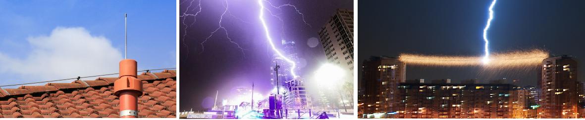 Система внешней молниезащиты зданий и сооружений
